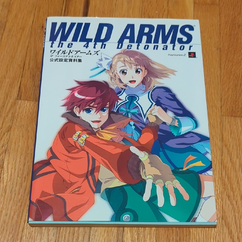 WILD ARMS: The 4th Detonator - Official Complete Art Works SONY PS2